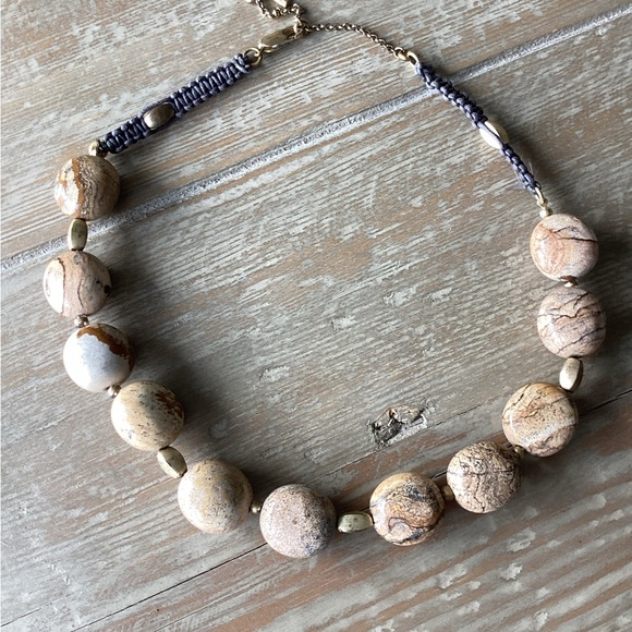 Jasper necklace 18”-21” - Picture 3 of 4